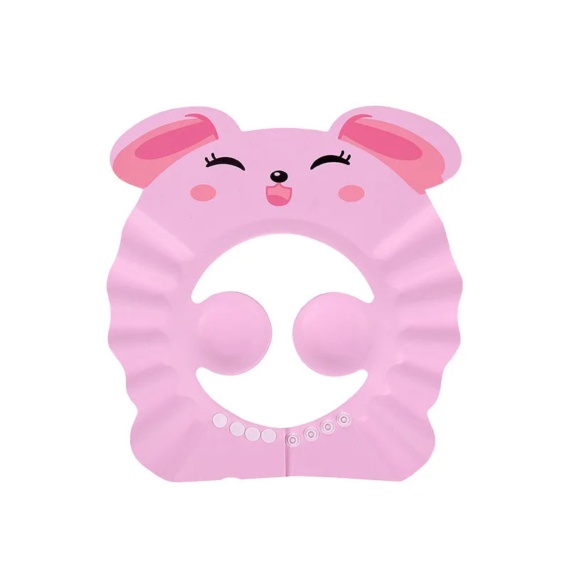 Children Shower Shampoos Hat Soft Adjustable Waterproof Wash Hair Hat for Kids Ear and Eye Safe Protection Baby Shampoo Cap