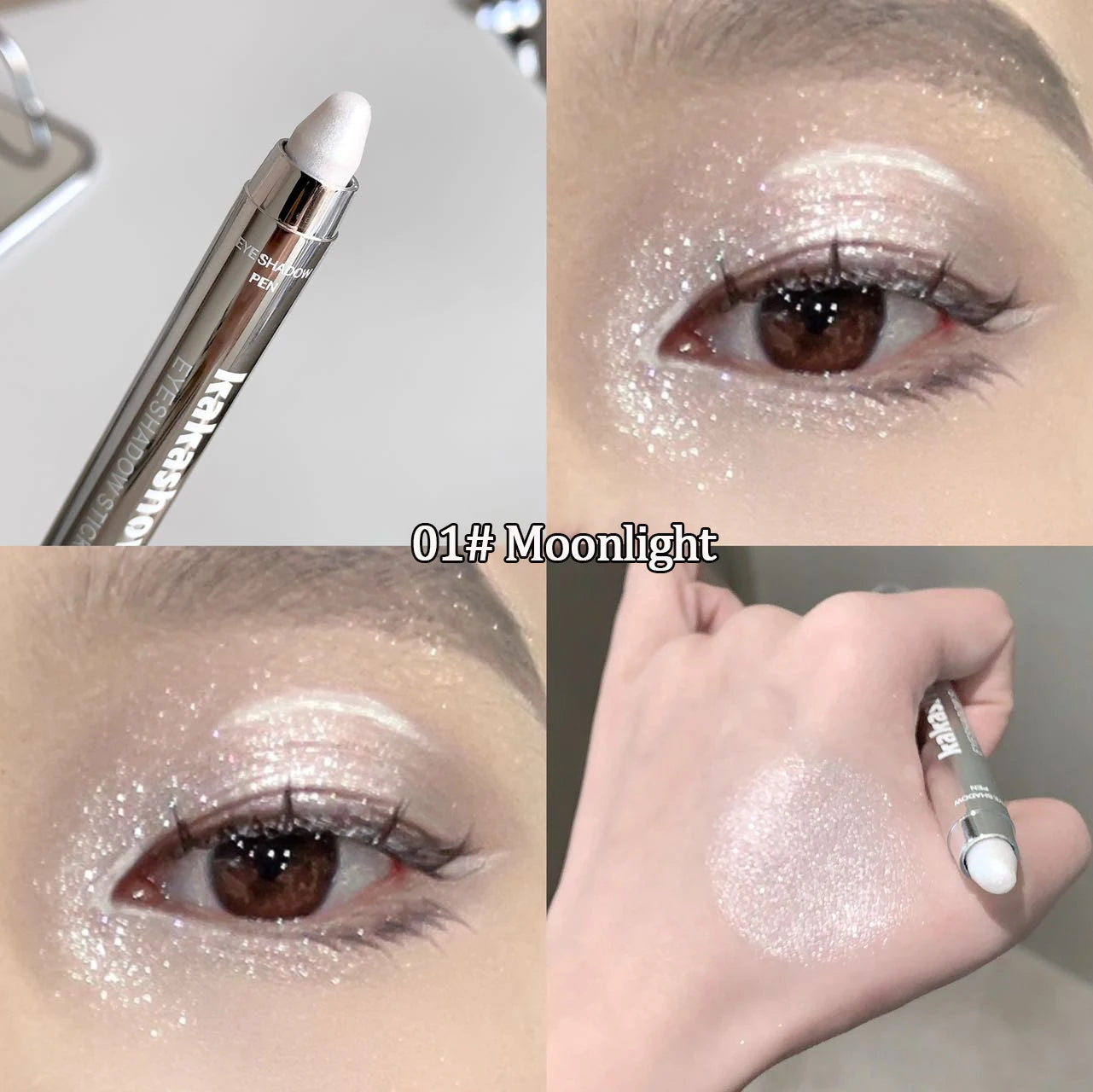Velvet Red Eyeshadow Stick Pearlescent Matte Brightening Glitter White Orange Lying Silkworm Eye Head Highlighter Pencil Crayon