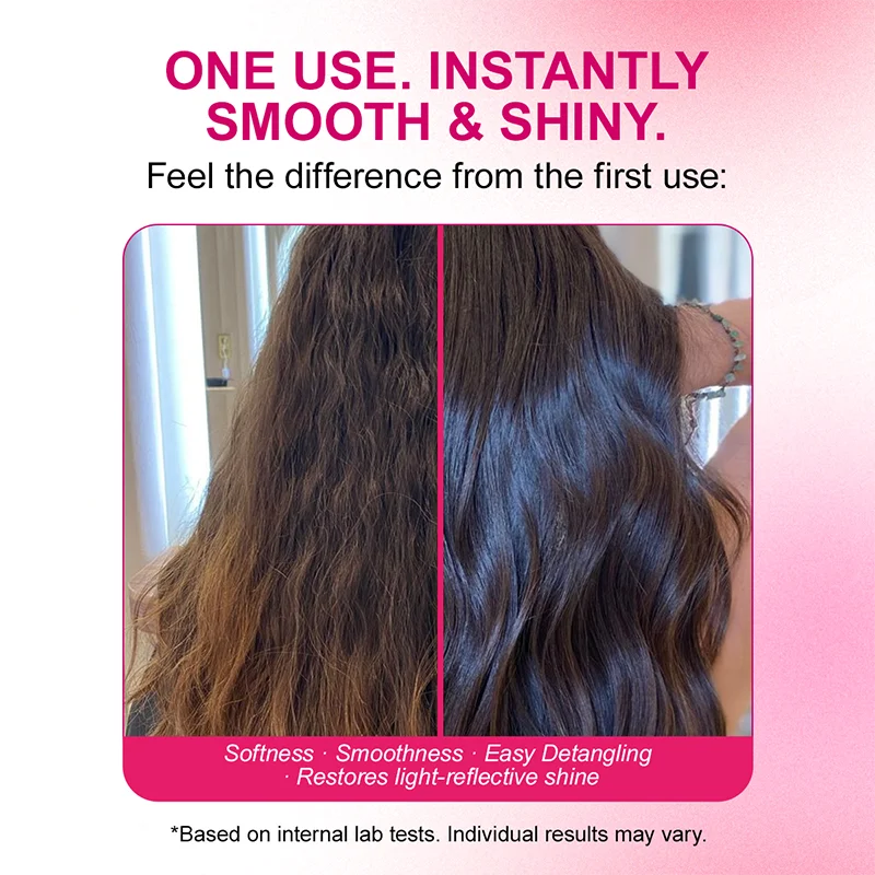 PURC Keratin Reconstructing Hair Mask Plant-derived Keratin Deep Repair Strengthen Rebuild Smooth Glossy Damaged Hair Treatment