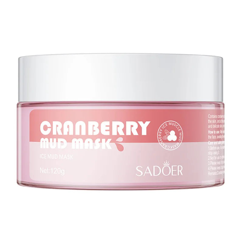 SADOER Ginger Green Tea Mud Masks Face Moisturizing Whitening Anti Wrinkle Remove Blackhead Facial Masks Clay Skin Care