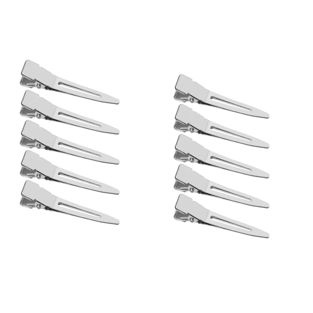 10-30Pcs Hair Care Clips Metal Steel Hairdressing Sectioning Clip Clamps Barber Hair Cut  Styling Tools Hair Root Fluffy Hairpin