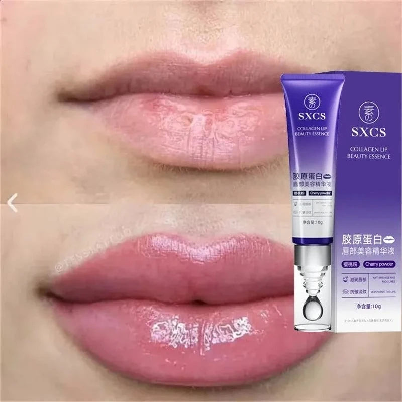 Instant Lip Plumping Essential Oil Nourishing Antiwrinkle Moisturising Sexy Lip Care Ultimate Plumping Lip Gloss Serum Cosmetics