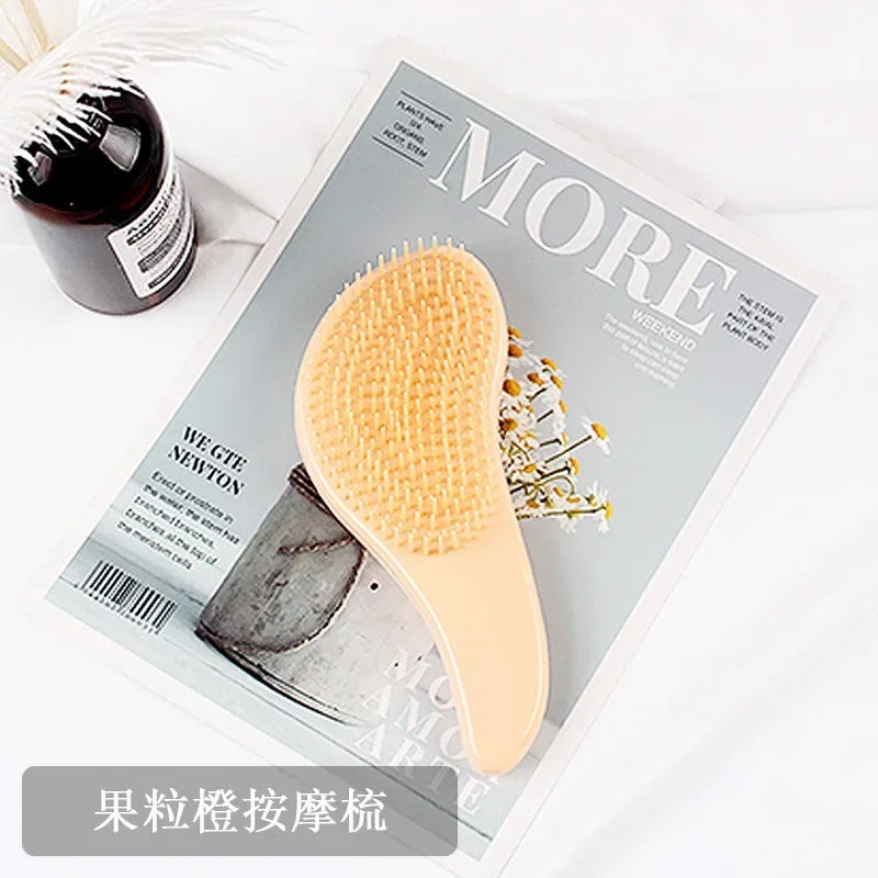 Magic Detangling Comb Anti-static Massage Hair Brush Tangle Detangle Air Cushion Hair Brush Comb Salon Barber Hair Styling Tools
