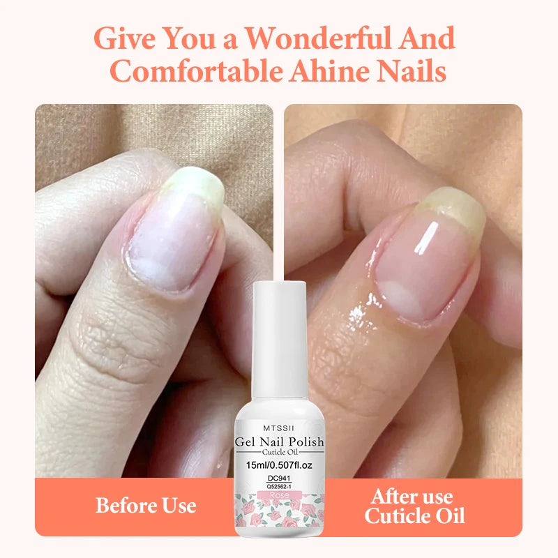 8 Smells 15ml Cuticle Oil Nail Care Nutrition Nails Repair Manicure Revitalizer Oil Prevent Agnail Nail Polish Nail Treatment