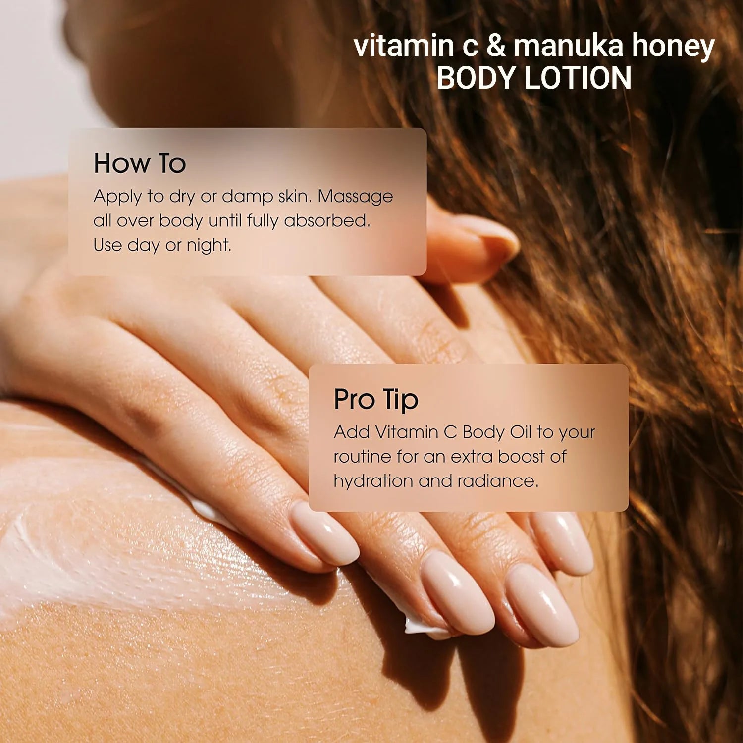 Winter Body Moisturizing and hydrating Body lotion, Vitamin C body lotion containing Manuka honey,  moisturizes body skin 100ml