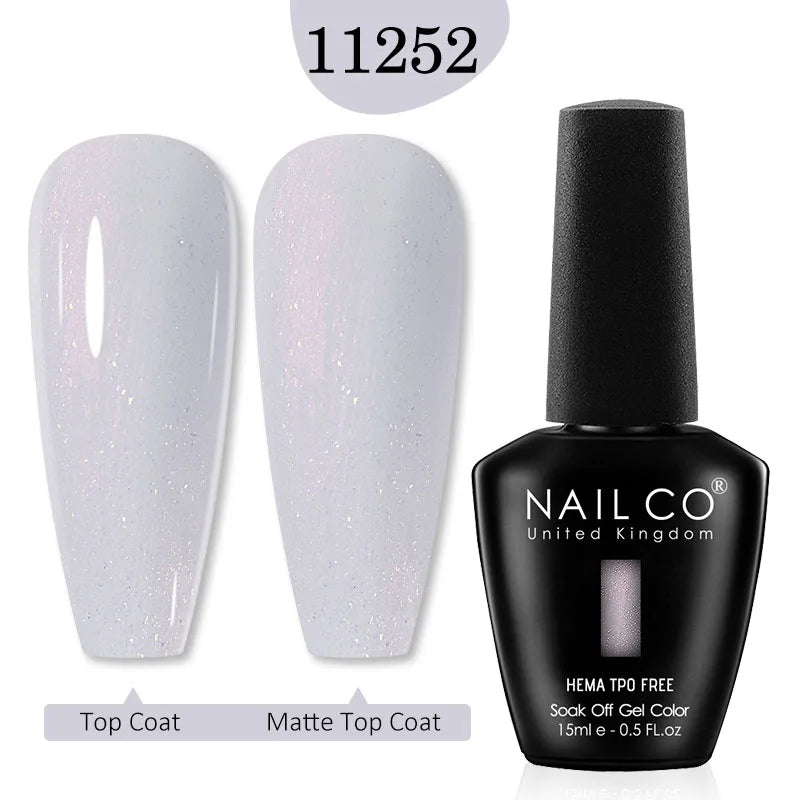 NailCO Pink Colors HEMA FREE Gel Nail Polish Nail Art Vernis Semi Permanent UV Lamp Gel Manicure for Nails Supplies Gel Polish