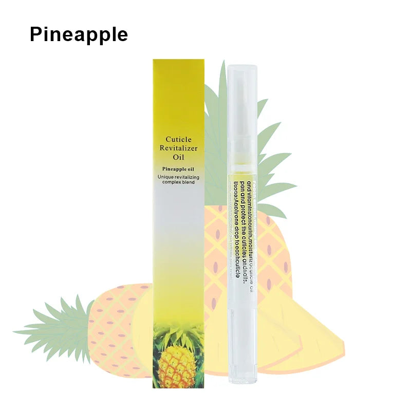 40PCS Nail Cuticle Oil Pen 15 Smell Nourishment Oil Pen Nail Treatment Revitalizer n Nourish Manicure Nail Care Product Set