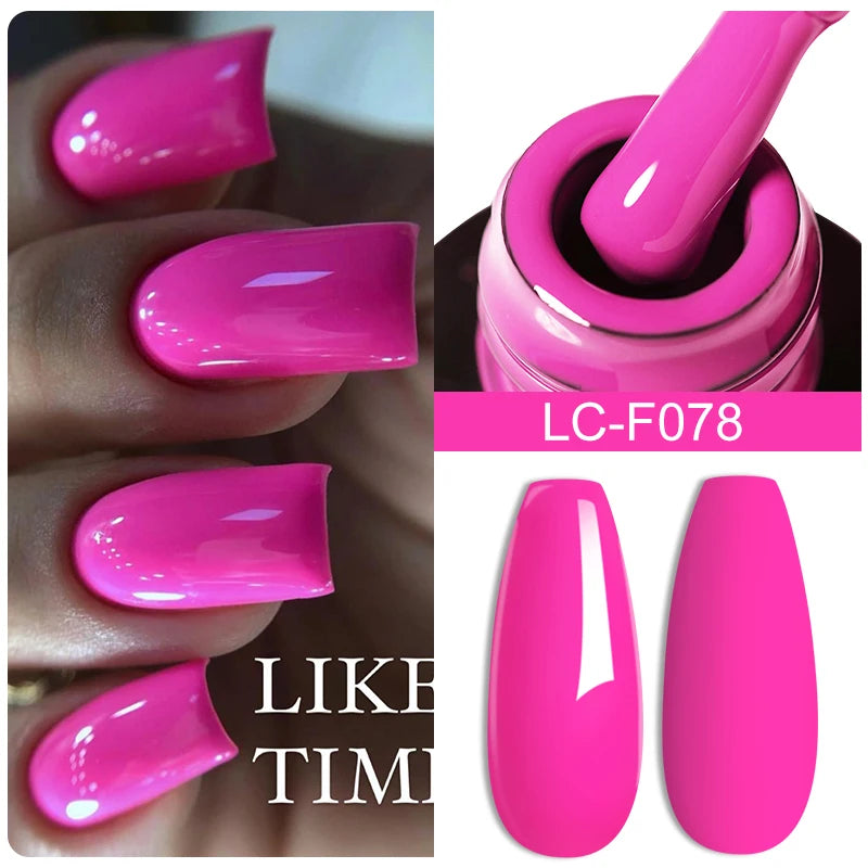 LILYCUTE 7ML Auroras Glitter Thermal Gel Nail Polish Temperature Color Changing Semi Permanent Soak Off Nail Art UV Gel Varnish