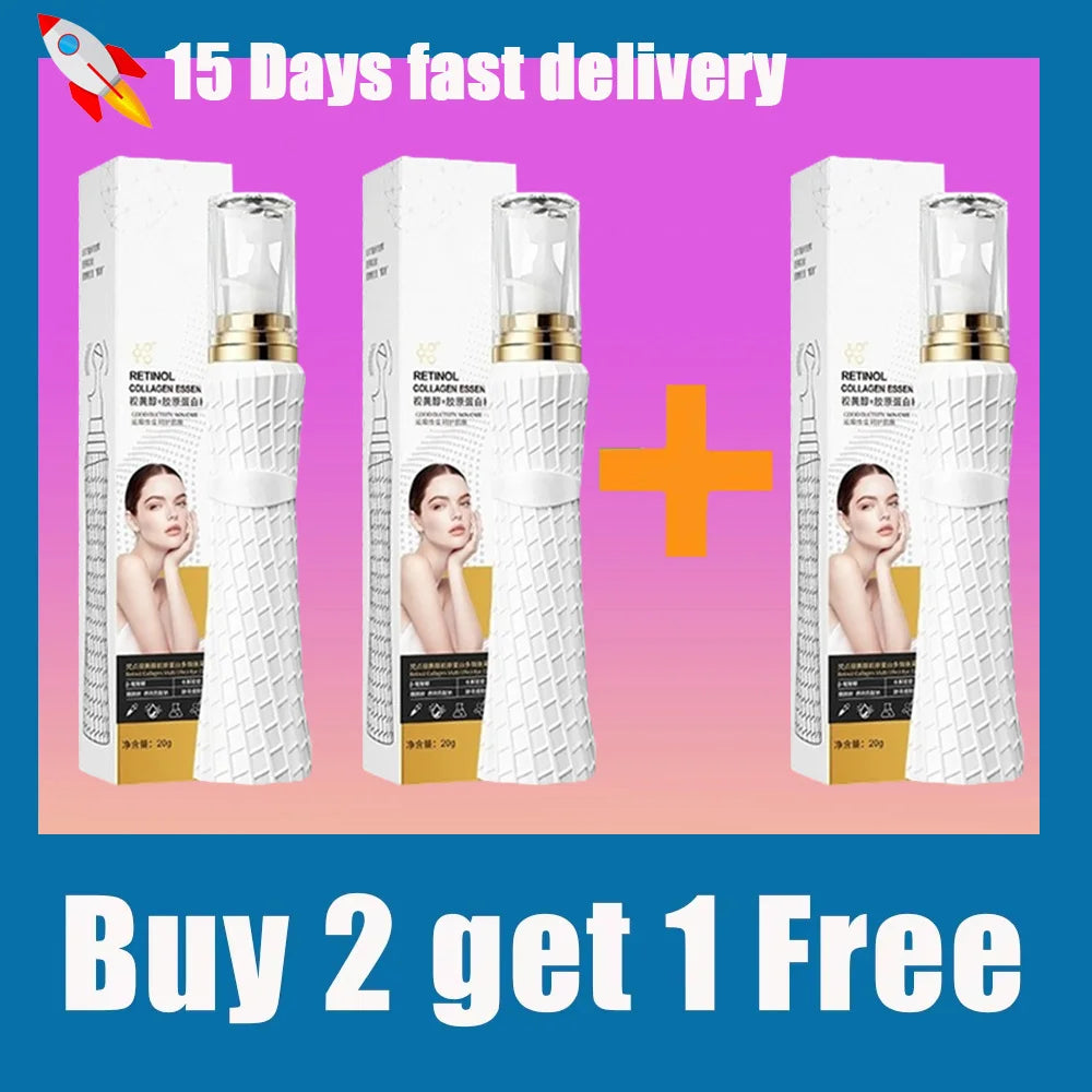 Anti Dark Circle Eye Serum Oil Retinol Anti Wrinkle Firming Skin Remove Eye Bag Fade Fine Line Whitening Brighten Eye Care Korea