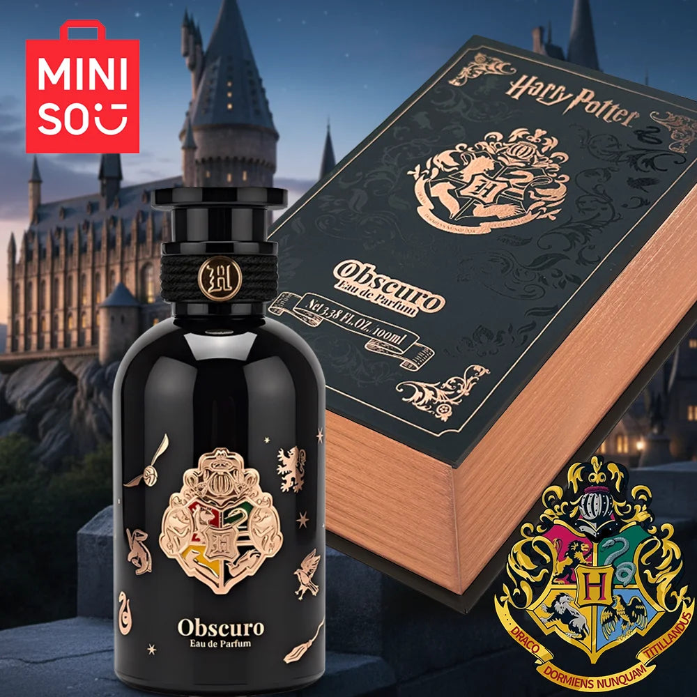 MINISO & HARRY POTTER Unisex Perfume Original Woody Floral Long-Lasting Fragrance Spray For Men Women Gift 50ml Birthday Present