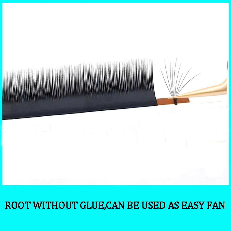 Camellia False Eyelash Extension Natural Soft Auto Fan Bloom Magnetic Easy Fanning Individual Lashes Faux Mink Silk Fake Lashes