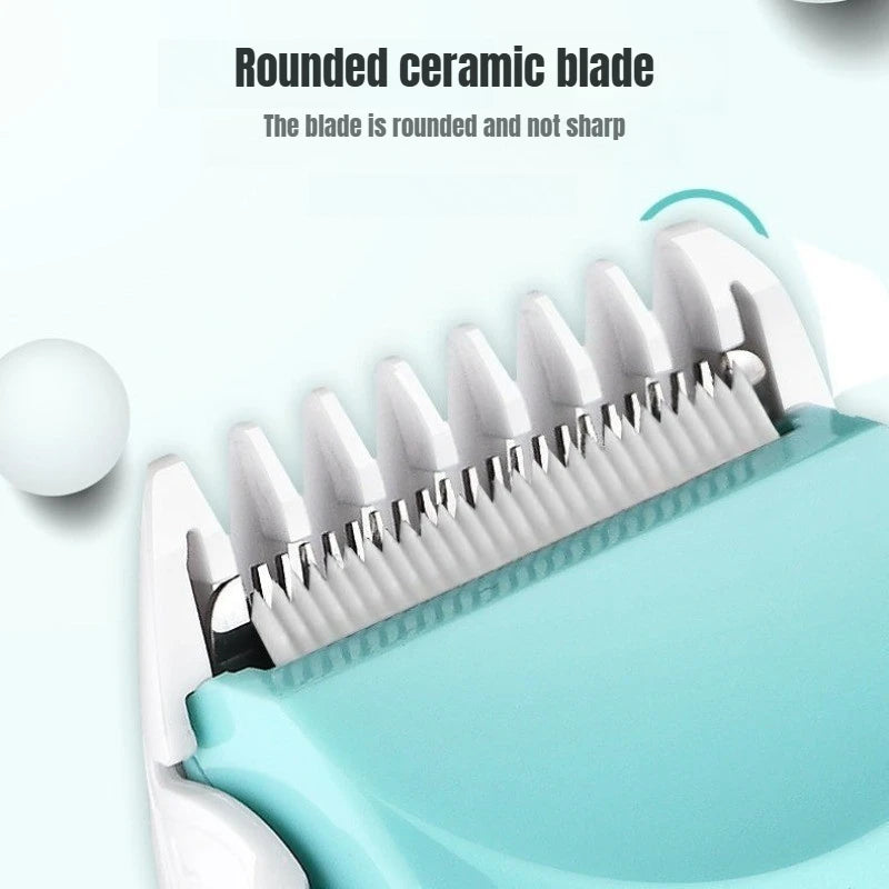 Baby Hair Clipper Quiet Shaving New Baby Electric Pusher Silent Baby Hair Shaving and Fetal Hair Cutting Tool No Lubricating Oil