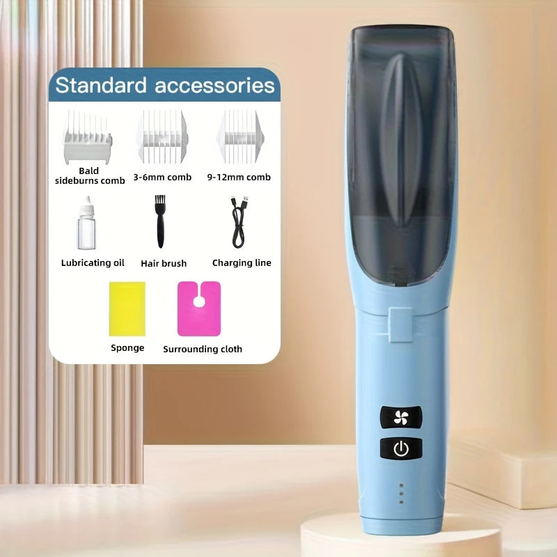 Baby Hair Clippers Quiet Children's Electric Hair Clipper Naturally Aspirated Hair Clipper with Ceramic Blades for Families