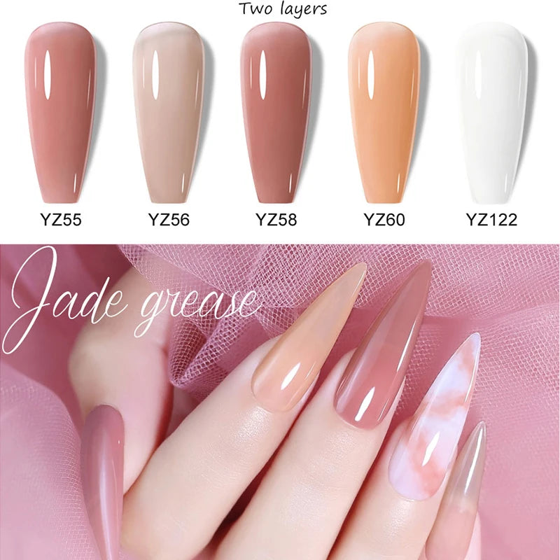 NailCO Pink Colors HEMA FREE Gel Nail Polish Nail Art Vernis Semi Permanent UV Lamp Gel Manicure for Nails Supplies Gel Polish