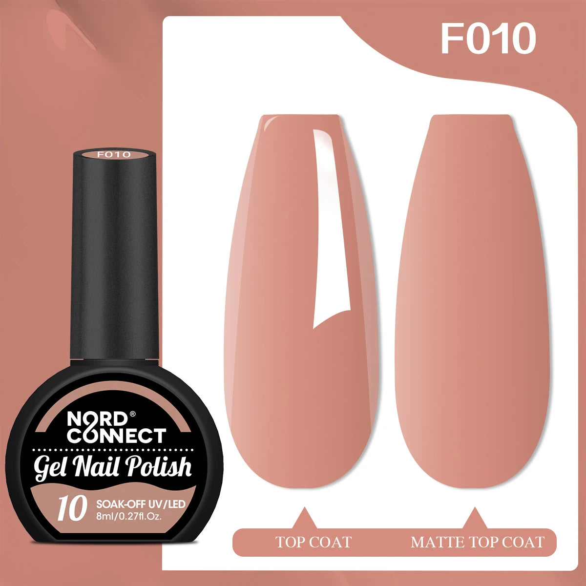 Half round bottle nail polish gel, nude natural pink gel nail polish set long lasting fast curing, brown chocolate skin tone gel