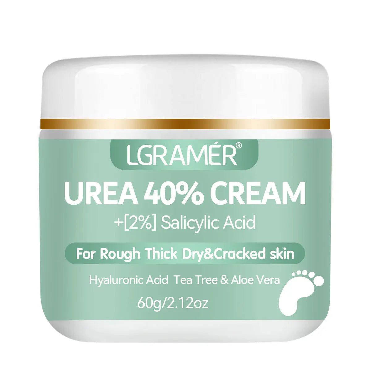 40% Urea+2% Salicylic Acid Foot Cream Suitable for Rough Thick Dry and Damaged Skin Softening and Moisturizing The Skin Deeply