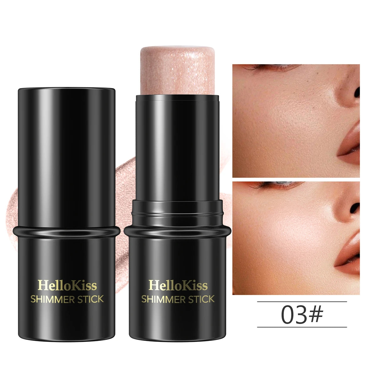 Face Bronzer & Contour Stick – Long-Lasting Smooth Formula for Sculpted Definition & Natural Warm Glow