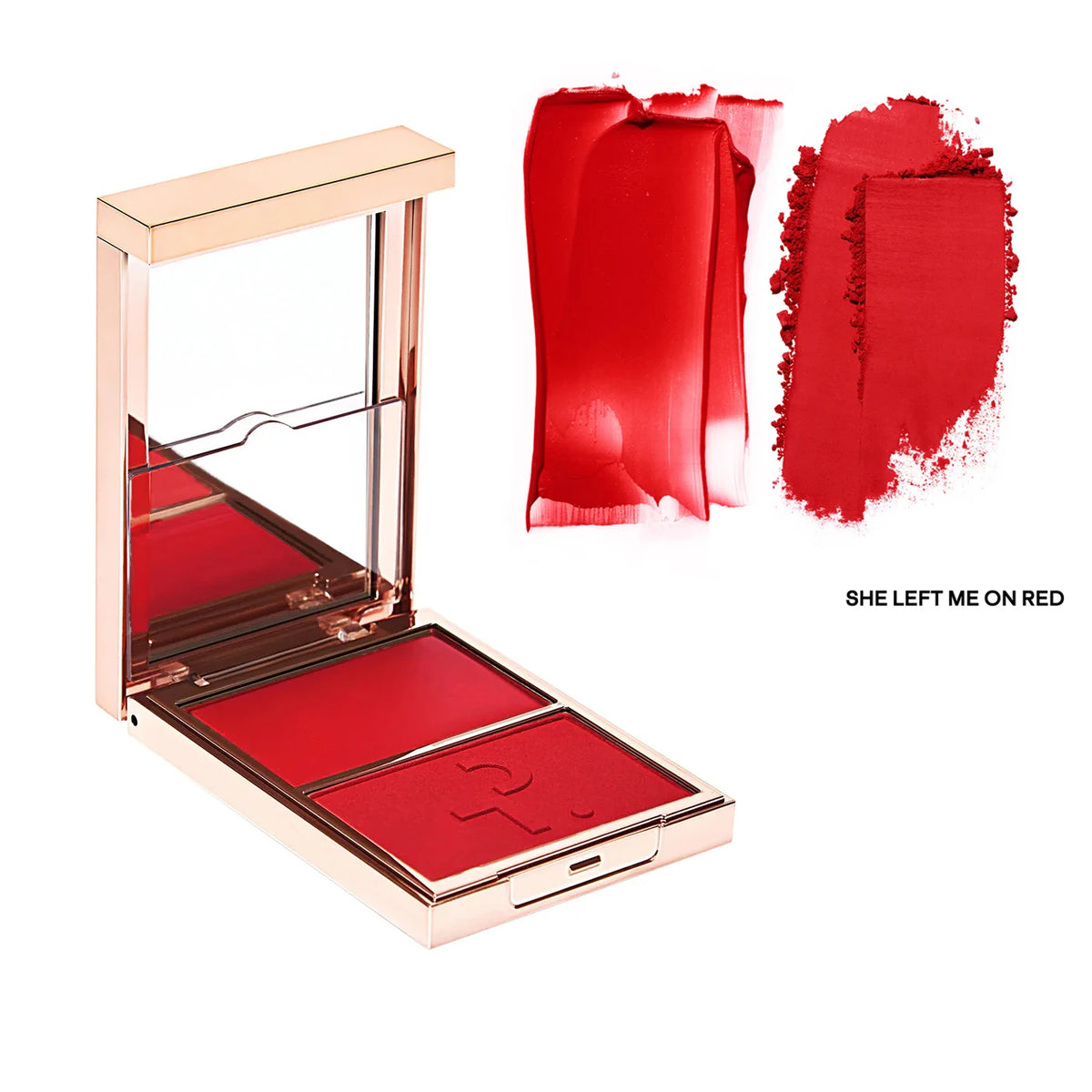 Partick Major Headlines Double Take Creme & Powder Blush Duo Long-Lasting Face Makeup Natural Facial Coverage Powder TA Blusher
