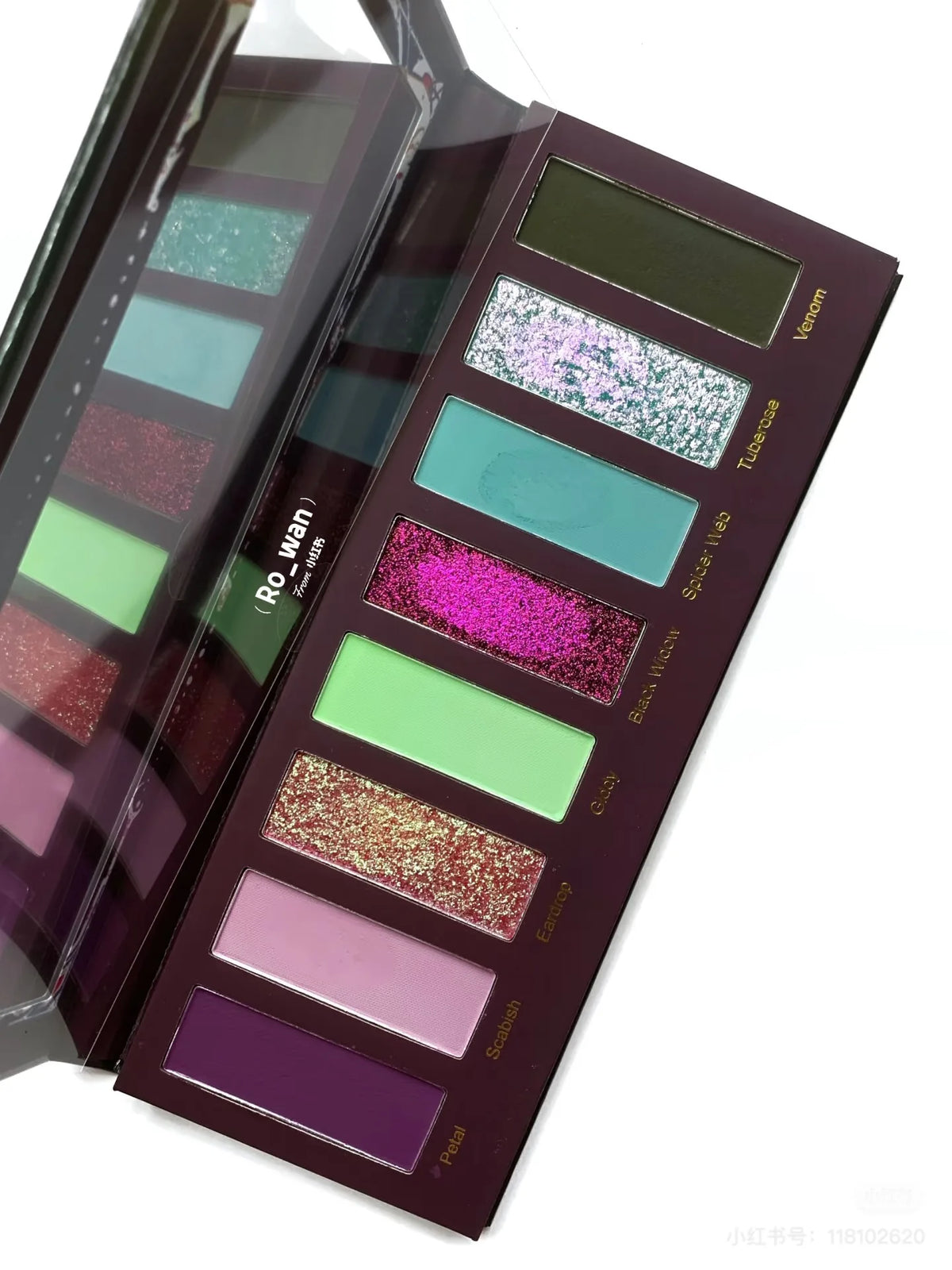 Narimi Eyeshadow Palette 8 Colors Chameleon Shimmer Matte Waterproof Long-lasting Professional Eye Shadow Cosmetic Makeup