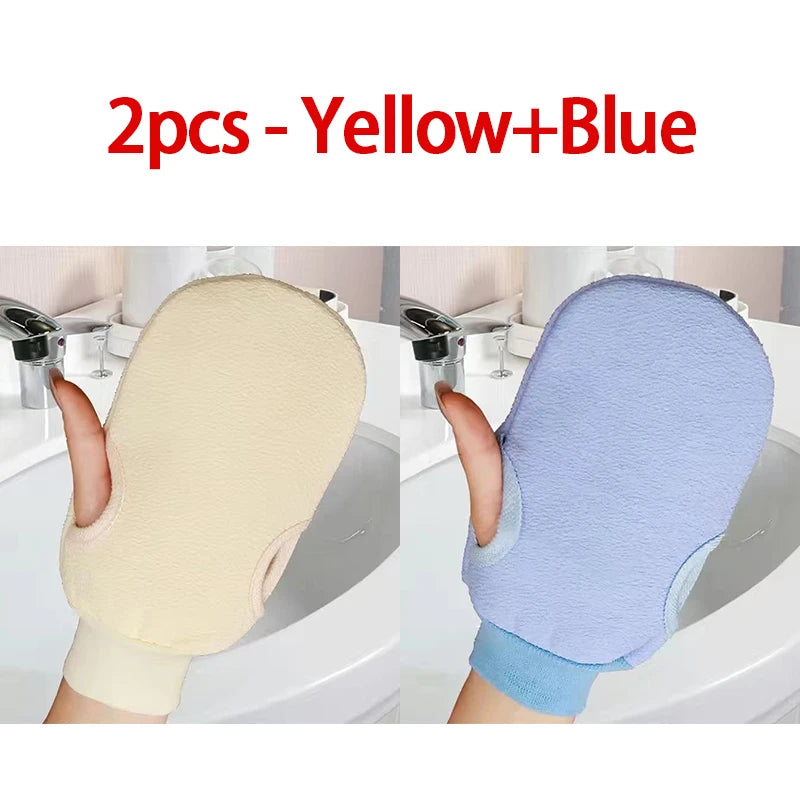 Shower Exfoliating Gloves Peeling Mitten Bath Towel Northeast Dead Skin Scrubber Body Peeling Korean Pad Exfoliating Glove Scrub