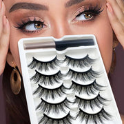 1/5 Pairs Magnetic Eyelashes Makeup False Lashes Bulk Items Wholesale Natural Magnetic Lashes Eyeliner Set