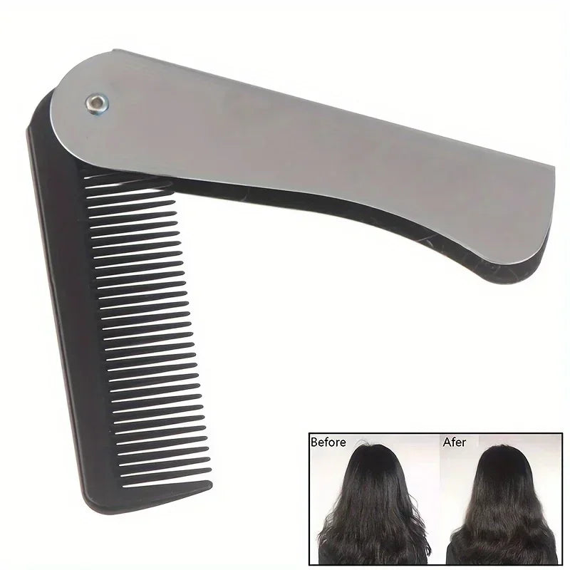 Portable Travel Hair Comb Brush For Men & Women Foldable Massage Hair Comb Folding Hair Combs Hairdressing Tools Combs For Women