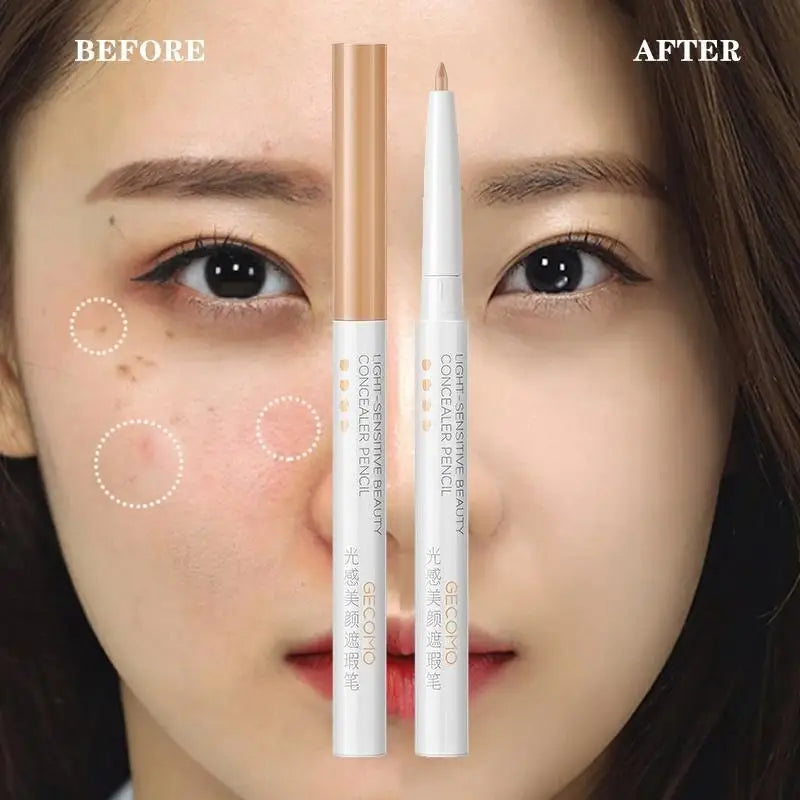 Moisturizing Eyebrow and Lip Concealer Pen Full Coverage Waterproof Contour Face Acne Scar Concealer Stick