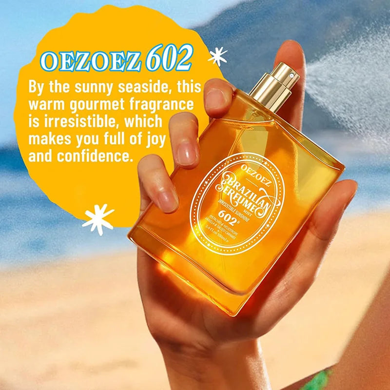 French Unisex Charm Pheromone Perfume Caramel Vanilla Special Light Perfume Fresh Lasting Charming Floral Fragranc Spray 100ml