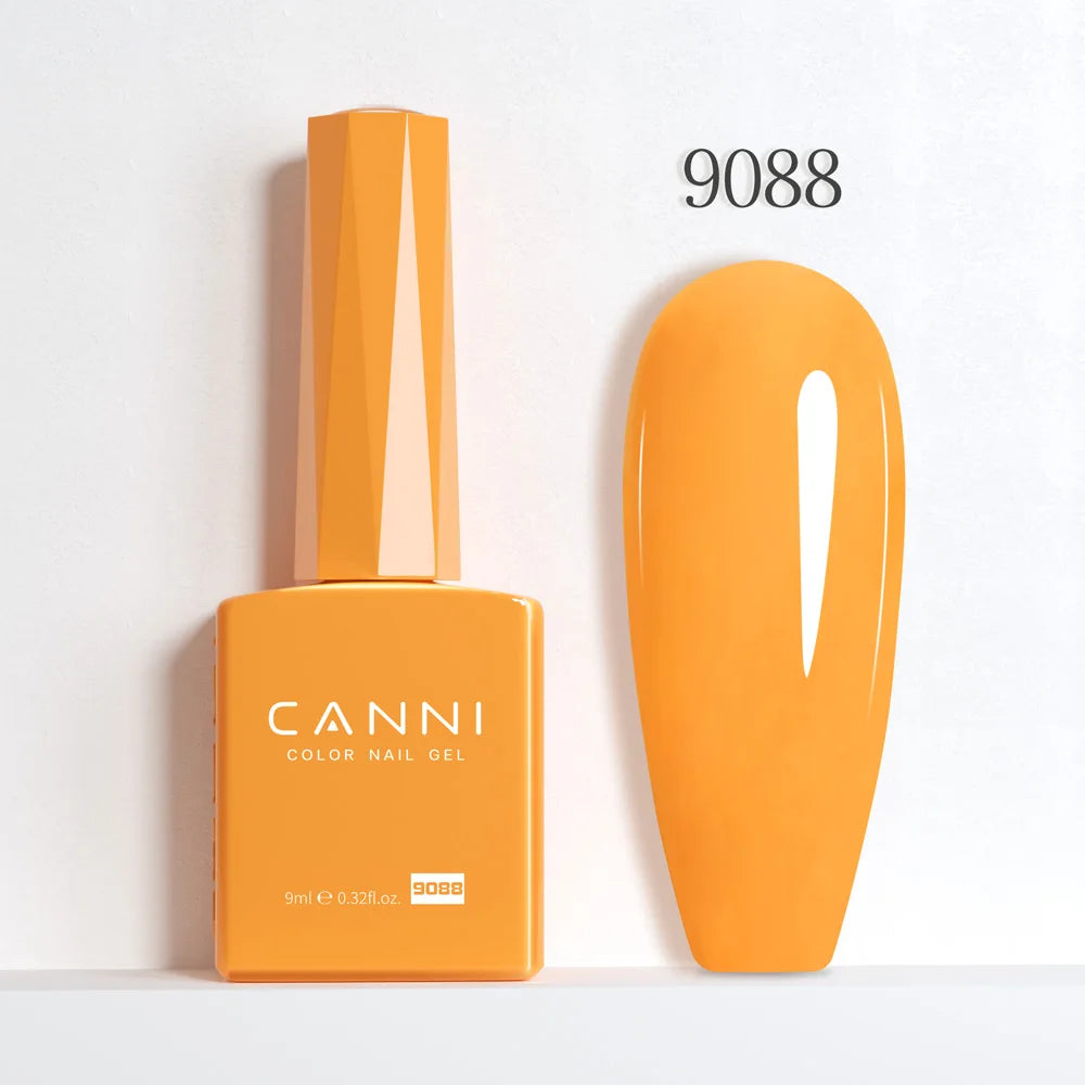 CANNI Nail Gel Polish HEMA FREE TPO FREE Summer Colors Semi Permanent Soak Off UV LED Self-leveling Great Coverage Gel Varnish
