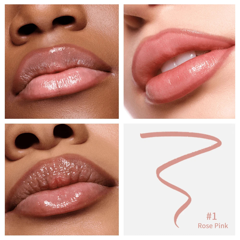 4colors Peel Off Lip Liner Waterproof Long Lasting Lipliner Pencil Moisturising Lips Gloss Tattoo Lipgloss Lipsticks Cosmetics
