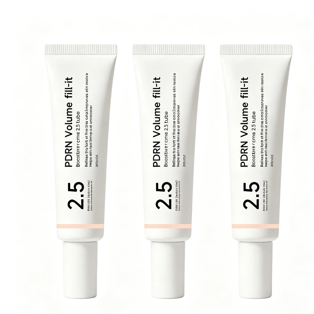 95% Sodium DNA PDRN Volume Fill-it Booster Neck&Facial Cream Adenosine Fine Lines Refining Cream Anti Aging Facial Moisturizer Skin Texture Smoothing Elasticity Restoring Barrier Repair Deep Hydrating Korean Skincare Tube 30g