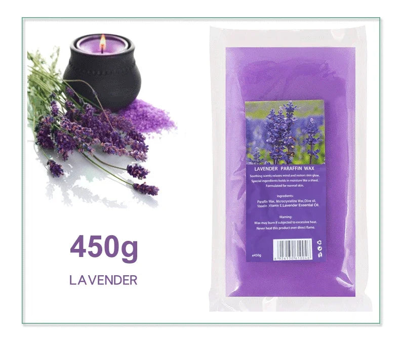 200g/450g Paraffin Wax Bath Hands Mask Moisturizing Hydrating Hand Mask Hand Moisturizing Mask Moisturizing Hand Soft Wax