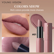 12-Color Matte Velvet Lipstick Long-Lasting Waterproof Non-Stick Cup Does Not Fall Color Lipstick Lipstick