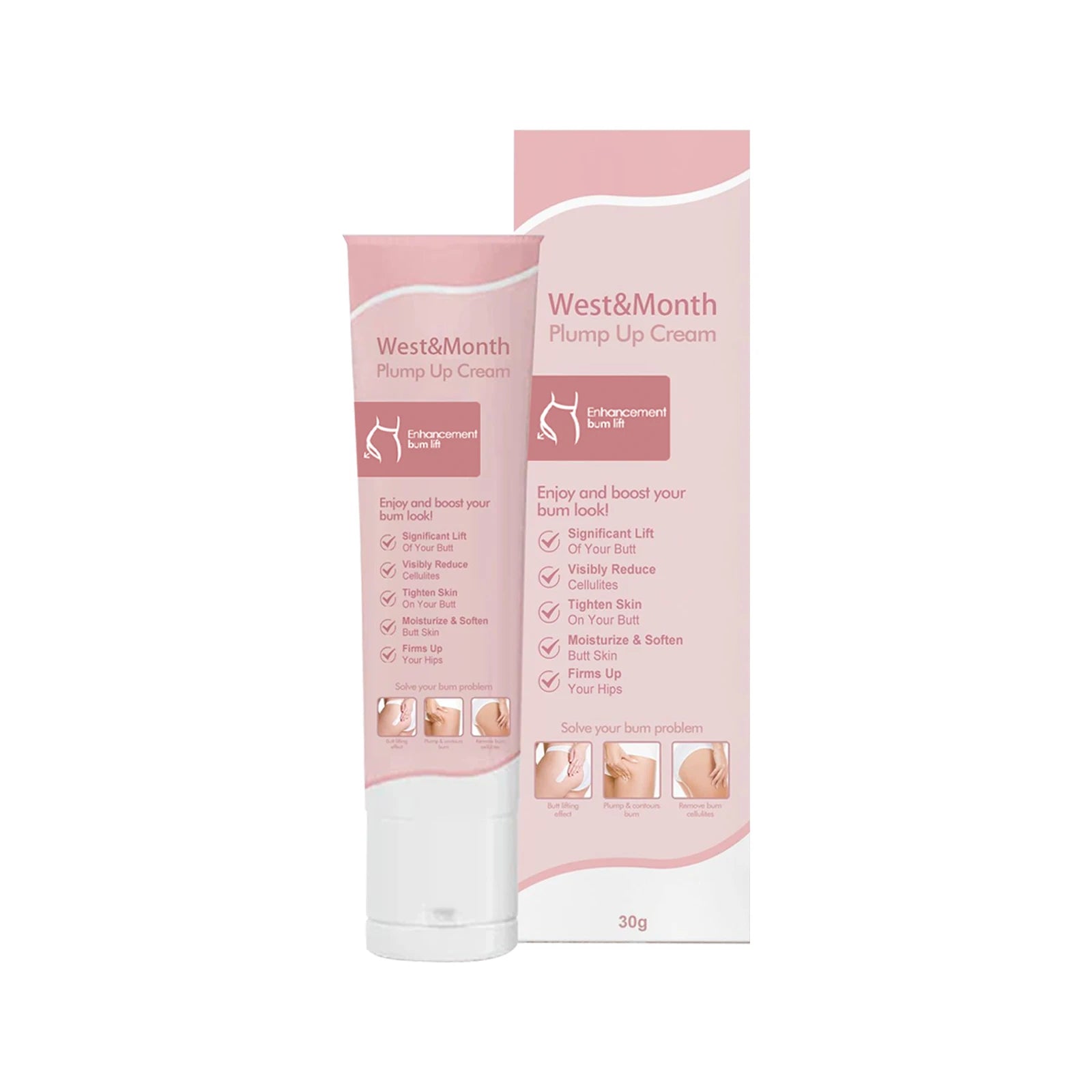 Butt Enhancement Cream Lifting & Plumping Butt Enhancer Big Ass Prevent Fuller Sagging Nourishing Lift Hip Plump up Cream