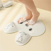 Rabbit Foot Rubbing, Foot Washing, Foot Massage, Anti-Slip Pad, Bathroom Scrubbing, Shower Room Floor Mat