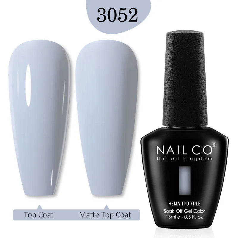 NailCO Pink Colors HEMA FREE Gel Nail Polish Nail Art Vernis Semi Permanent UV Lamp Gel Manicure for Nails Supplies Gel Polish