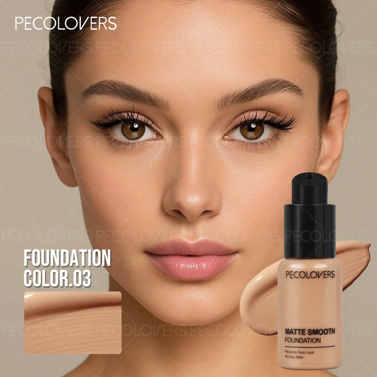 1PC Soft Full Coverage Foundation, Covers Dark Circles, Spots, Acne Marks, Tear Gap, Contouring Powder, Long-Lasting, Non- Cakey, No Makeup Removal, Body Concealer for All Skin