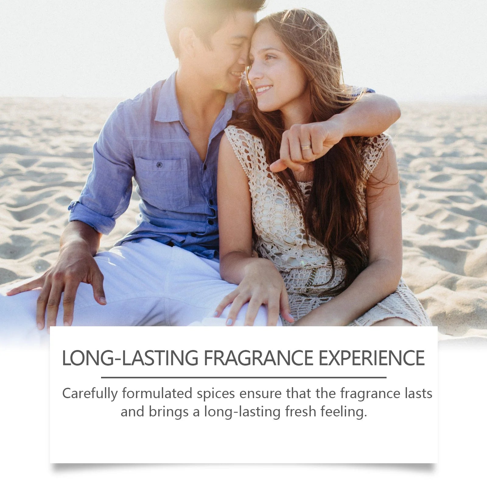 50ml Unisex Charm Fragrance Small Crowd Wooden Scent Daily Dating Natural Fresh Long Lasting Elegant Charming Aroma