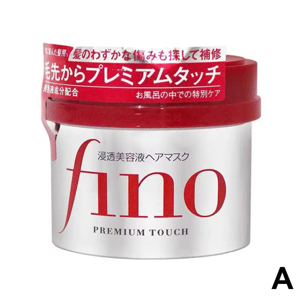 Fino Shampoo Conditioner 550ml Oil Control Volumizing Smooth Hair Mask Repair Dry Damaged Hair Moisturizing Nourishing Treatment