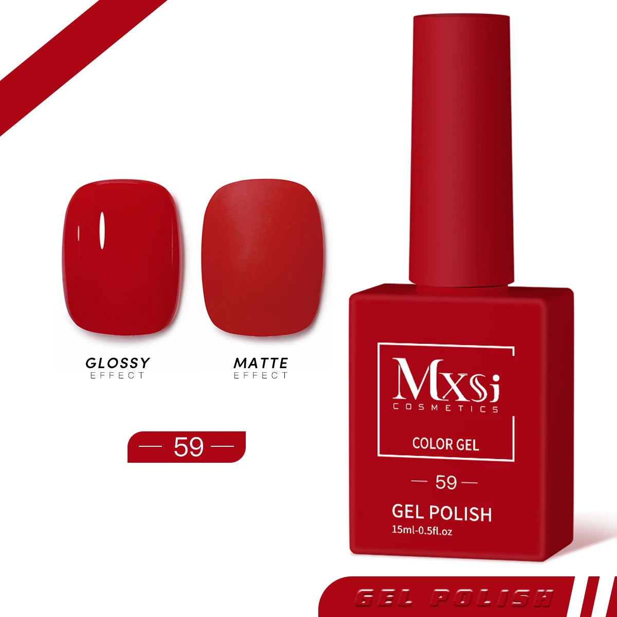 15ml French Gel Nail Polish 60 Colors Nail Supplies Vernis Semi Permanent Nail Art Manicure Soak Off LED UV Gel Nail Varnishes