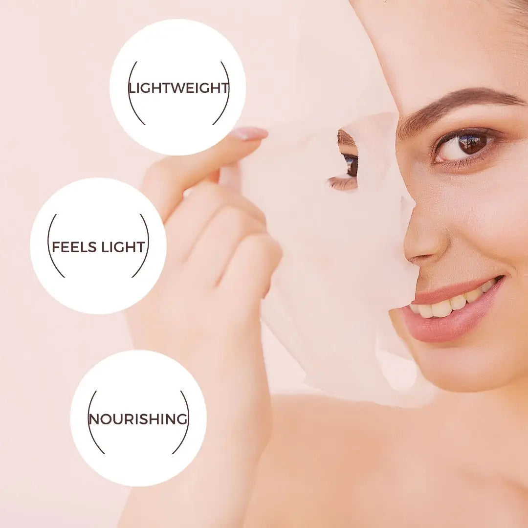 1/2/5pcs Bio-Collagen face Mask Hydrating Overnight Hydrogel Moisturizing Facial Mask VC Whitening Anti aging Skincare