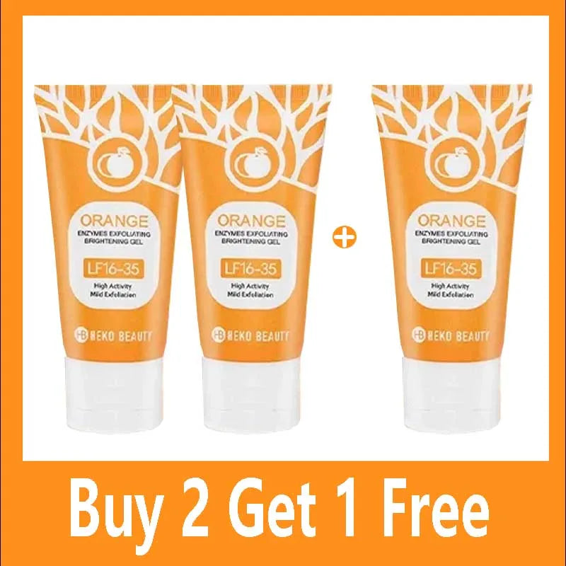 Facial Exfoliate Gel For Deep Moisturizing Pore Cleansing Gentle Facial Scrub Body Cleansing Gel Dead Skin Remover