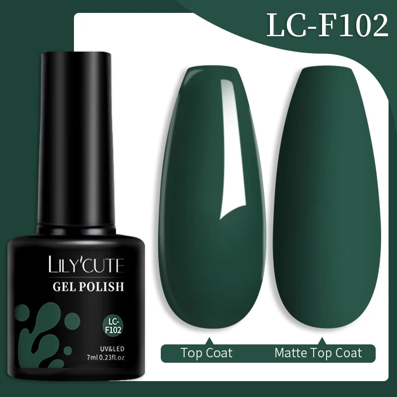 LILYCUTE 7ML Ocean Blue Cat Magnetic Gel Nail Polish Sparkling Glimmer Gel Polish Semi Permanent UV Magnet Gel Varnish Nail Art