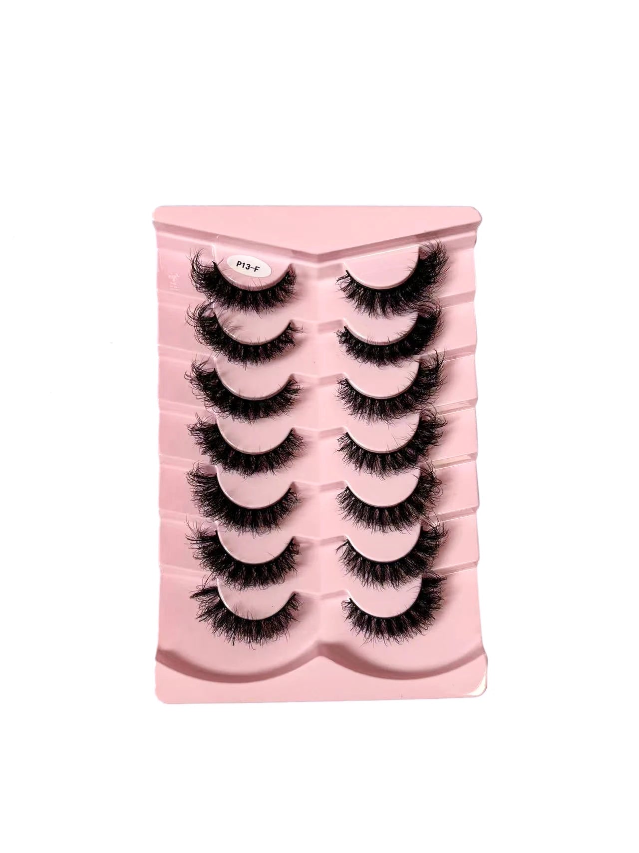 Dropshipping 7/10 Pairs Eyelashes Natural Long 3D Lashes Fluffy Volume  False Eyelashes Cruelty Free Wispy Lashes Makeup Cilios