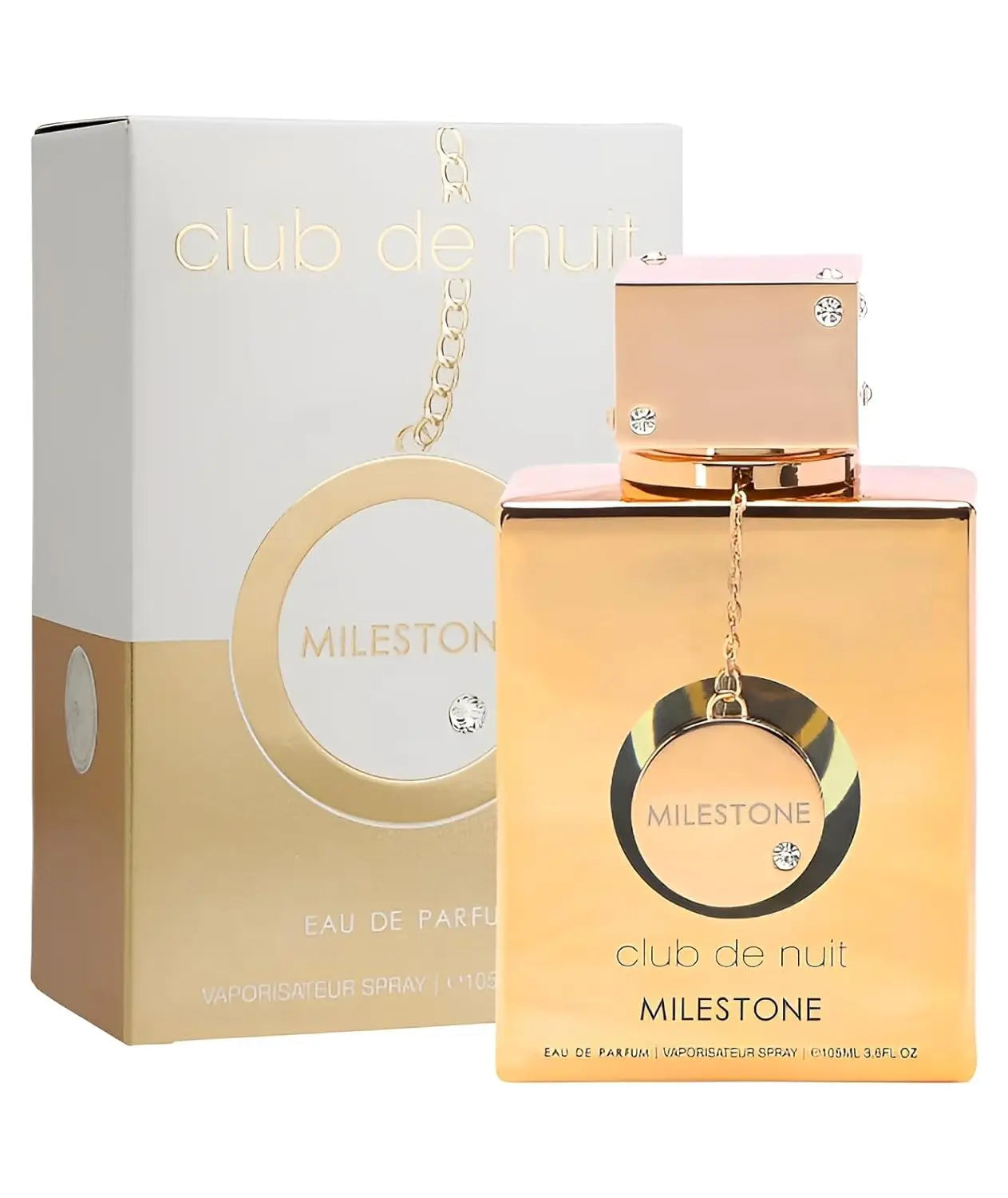 Armaf Club De Nuit Milestone for Unisex Eau De Parfum Spray, 3.6 Ounce