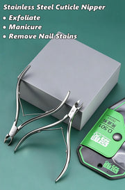 Nail Professional Stainless Steel Nail Cutter Scissor Nippers Muti Function Cuticle Pusher Remover Nail Care Manicure Tools