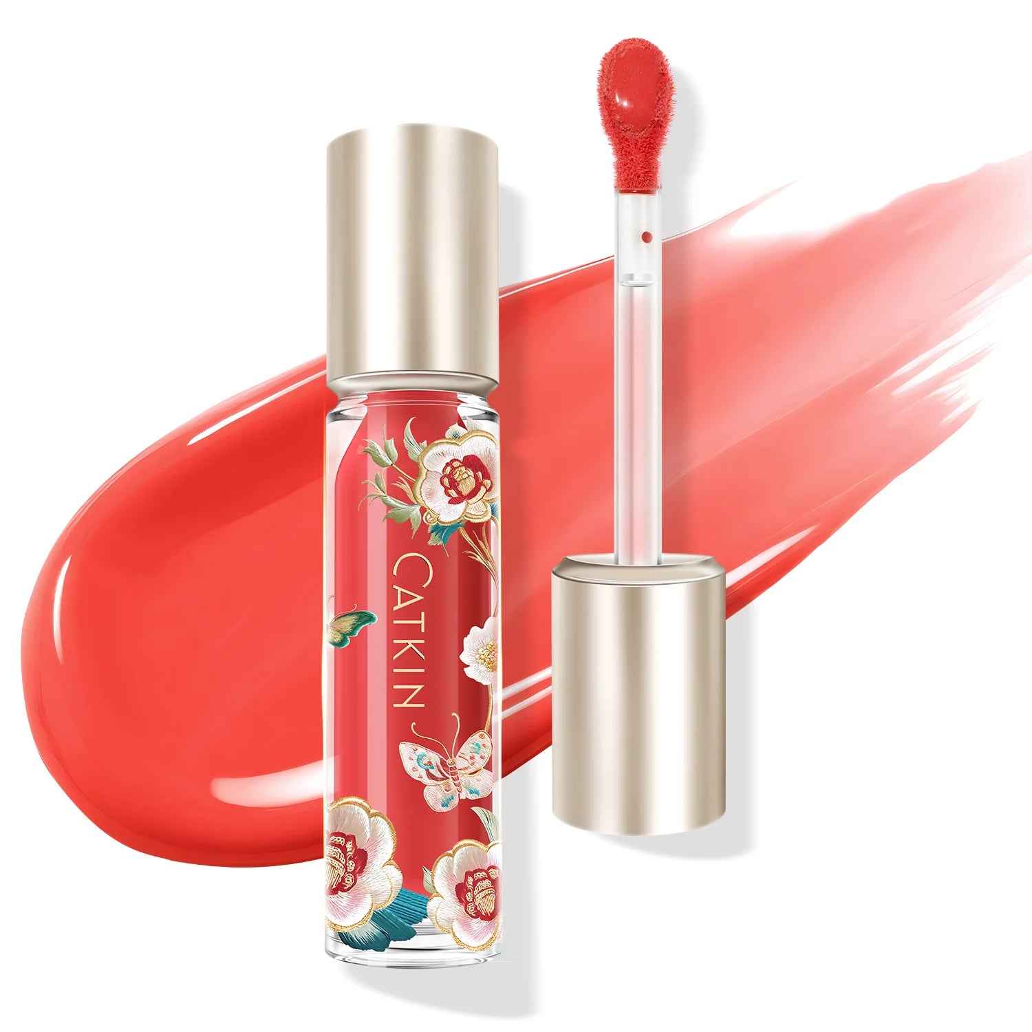 CATKIN Lip Essence Lipstick Lip Glaze Mirror Water Gloss Lip Gloss Moisturizing Glass Dudu Lip Lotion Lip Gloss 3.5g