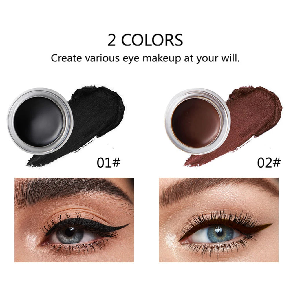 Eyebrow Gel Brow Cream Waterproof Smudge proof Long-lasting Eyebrow Pomade Highly Tint For Eyebrow Makeup Eye Liner Cream Beauty