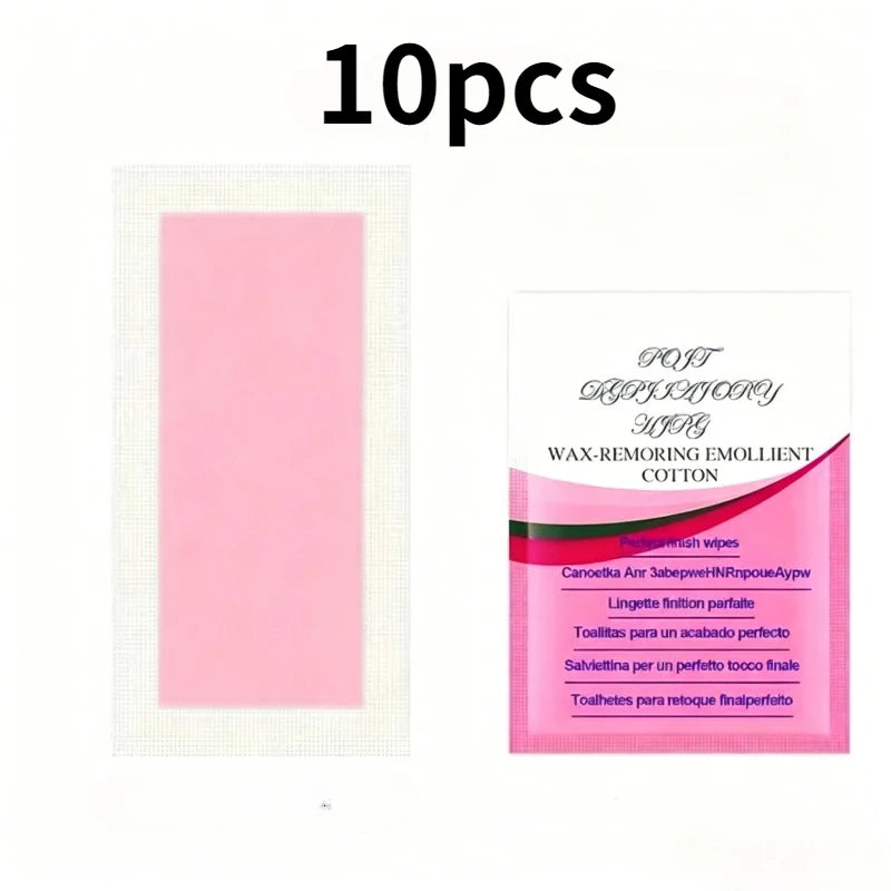 Painless Fast Hair Removal Wax Strips Waxing Wipe Sticker Professional Facial Body Leg Lip Hairs Remove Wax Paper Women Men Use