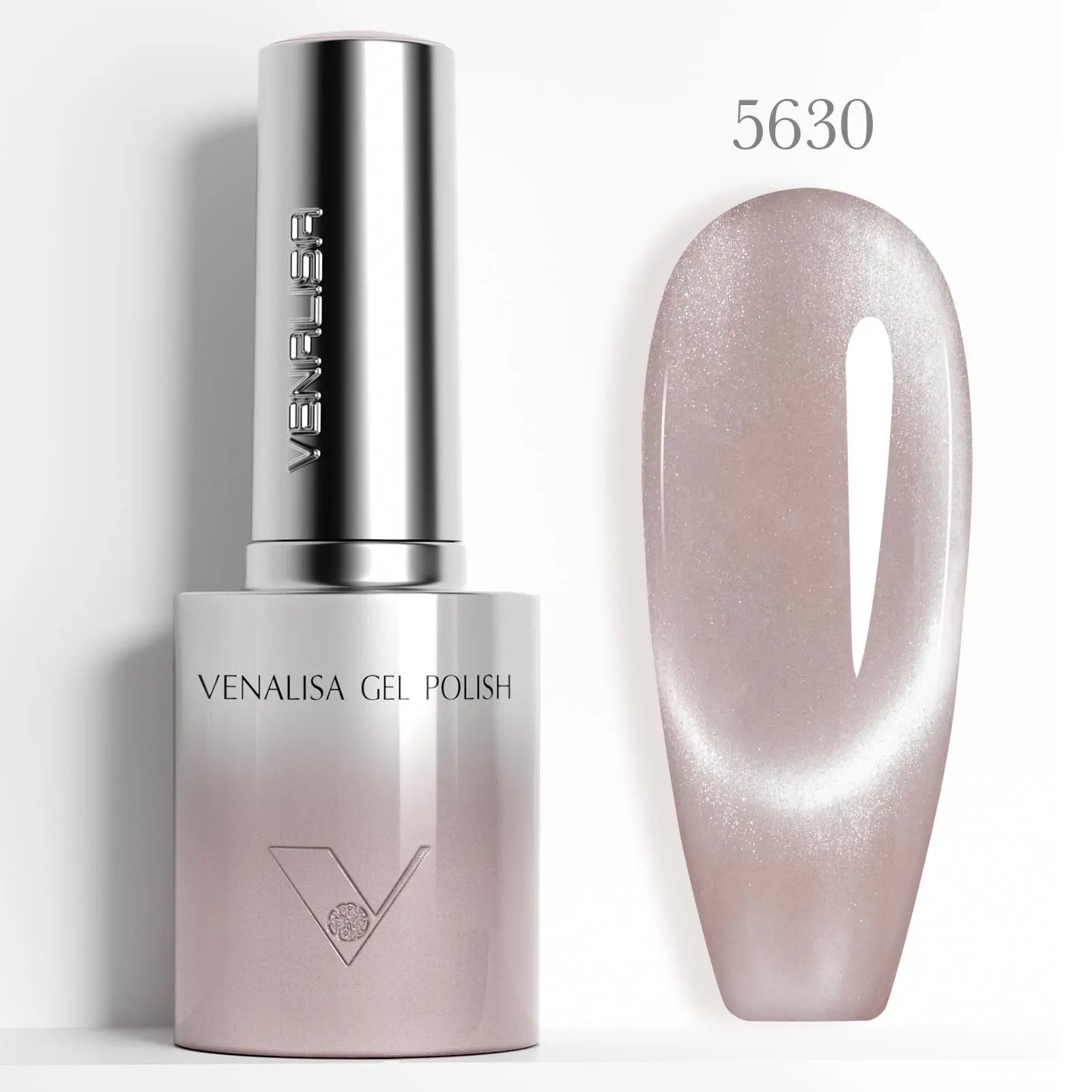 VENALISA 10ml Cat Eye Gel Nail Polish Ultra Sparkle Glitter Gel HEMA FREE TPO FREE Semi Permanent UV LED Soak Off Nail Manicure